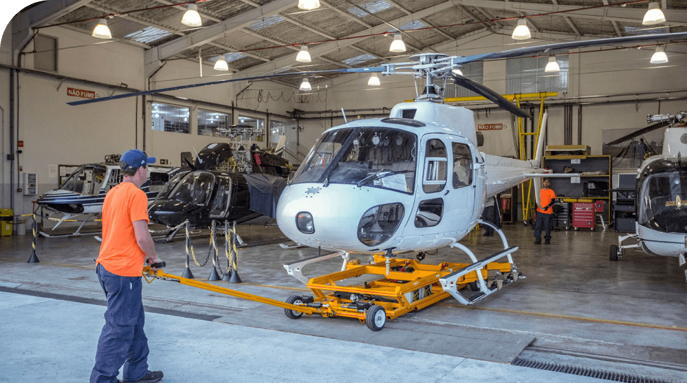 Serviços de Manutenção de Helicópteros