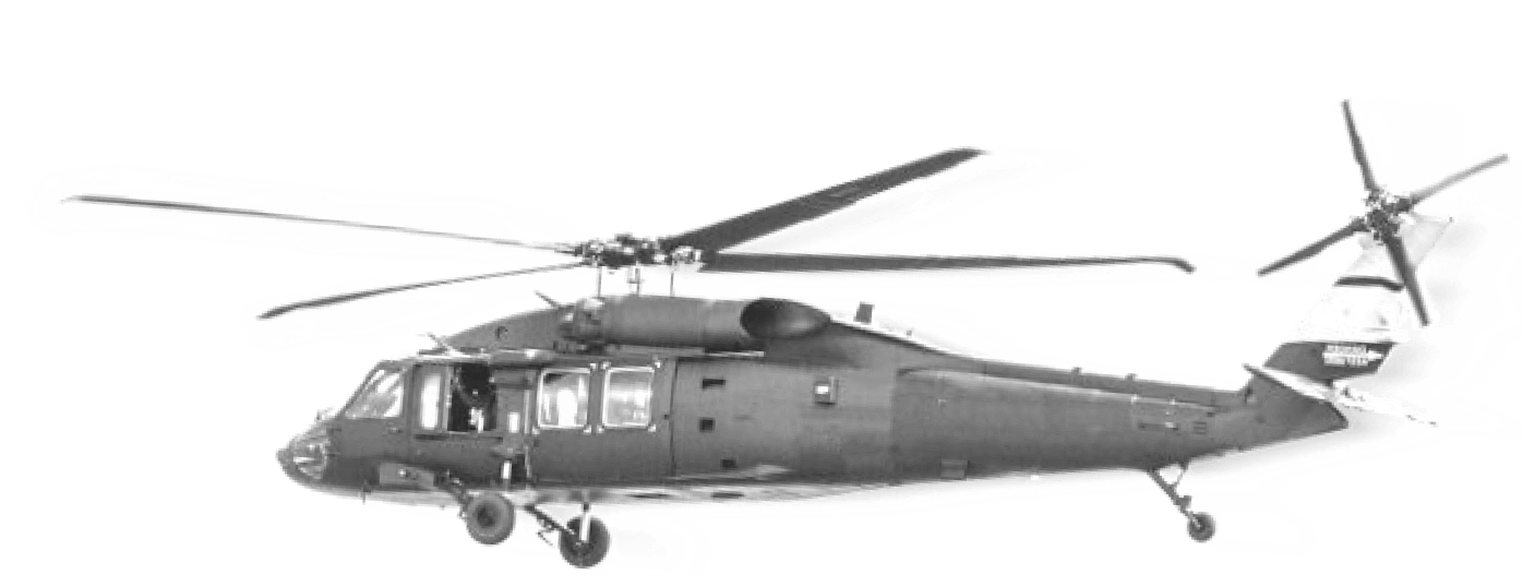 Sikorsky UH-60 Black Hawk (In alliance with Timberlines Helicopters)