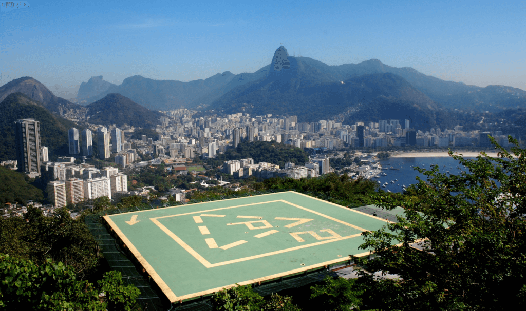 Heliponto urca rio de janeiro